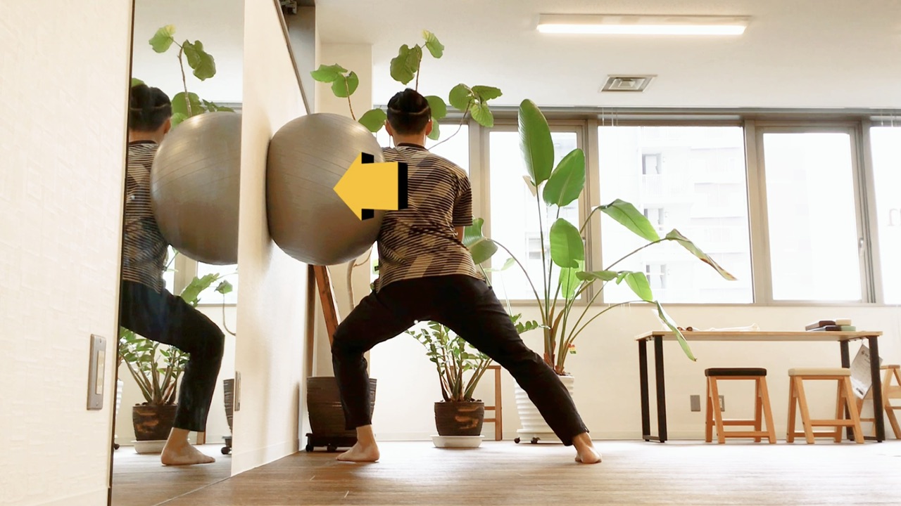 上半身と下半身の繋がりを強くする「Push with Torso」